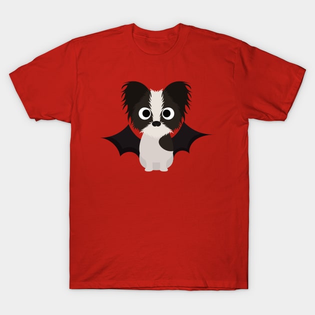 Papillon Halloween Fancy Dress Costume T-Shirt by DoggyStyles